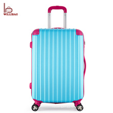 ABS luggage bags 4 Wheels suitcase trolley travel luggage sets